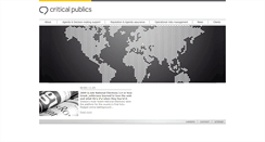 Desktop Screenshot of criticalpublics.com