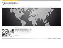 Tablet Screenshot of criticalpublics.com
